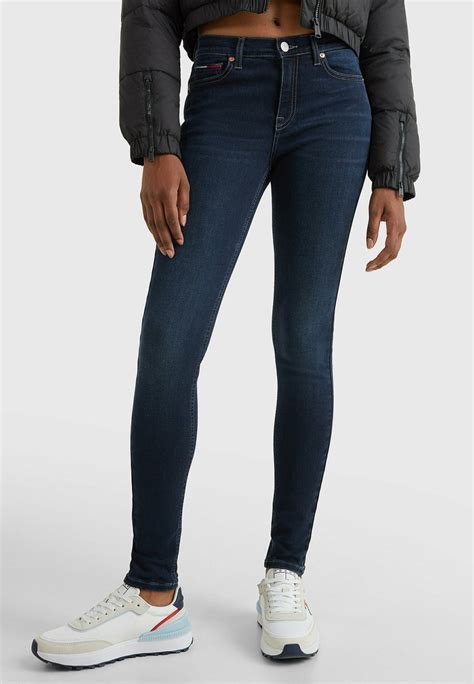 Nora Mid Rise Skinny Fit Jeans .